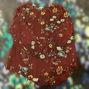 Maurices 0 Floral Blouse